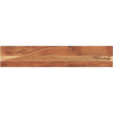 Dessus de table 180x30x3,8cm rectangulaire bois massif d'acacia vidaXL