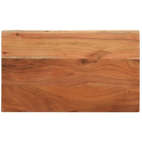 Dessus de table 50x20x3,8 cm rectangulaire bois massif d'acacia vidaXL
