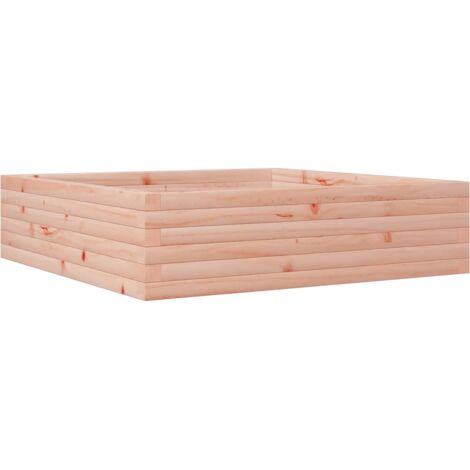Jardinière 90x90x23 cm bois massif douglas vidaXL (1/6)
