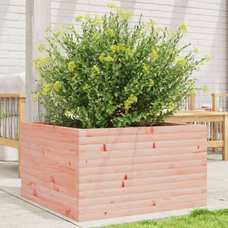 Jardinière 80x80x45,5 cm bois massif de douglas vidaXL (1/5)