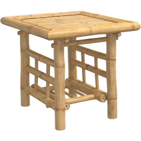 Table d’appoint 45x45x45 cm bambou vidaXL