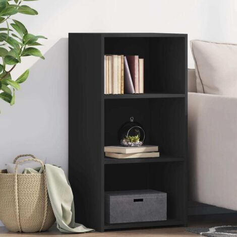 Buffet noir 45x41x93 cm bois d'ingénierie vidaXL775975 (1/5)
