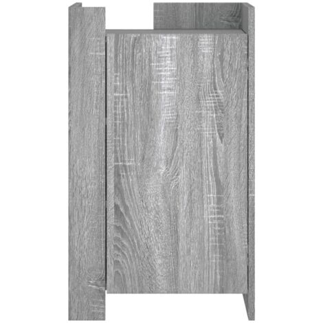 Buffet sonoma gris 45x35x75 cm Bois d'ingénierie vidaXL