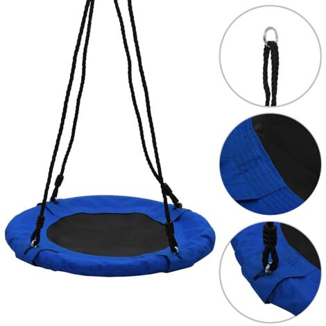 vidaXL Balançoire 60 cm 100 kg Bleu (1/10)