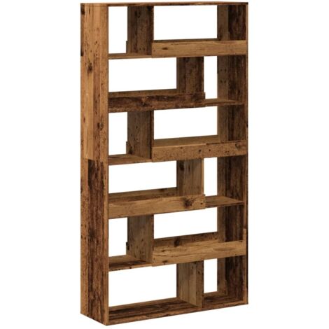 Cloison de séparation vieux bois bois d'ingénierie vidaXL