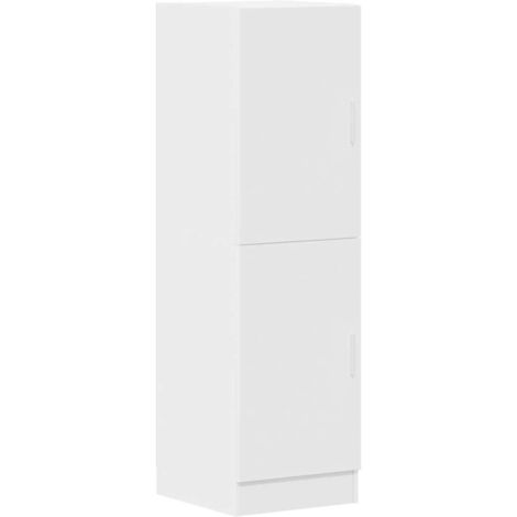Armoire de cuisine blanc 38x41,5x131,5 cm bois d'ingénierie vidaXL
