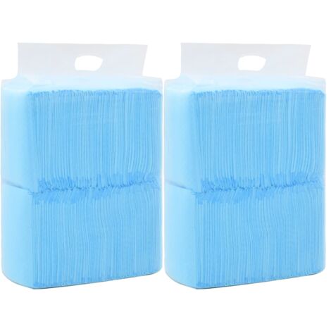 Tapis d’hygiène pour chiens 200 pcs 60 x 45 cm Tissu non tissé vidaXL