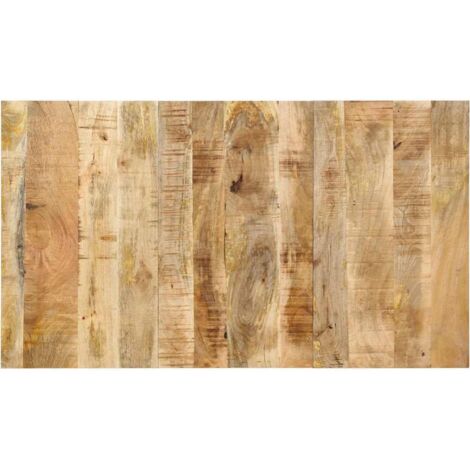 Tête de lit 140 cm bois de manguier brut massif vidaXL