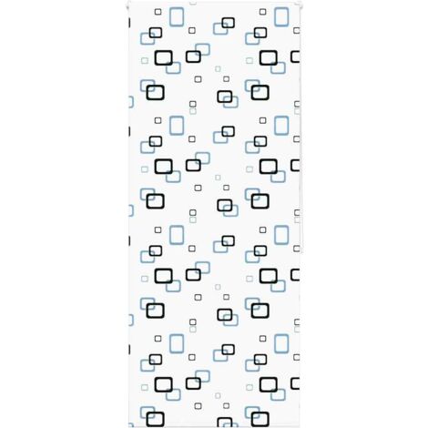 vidaXL Store enrouleur de douche 110x240 cm largeur du tissu 106 cm