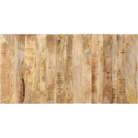 vidaXL Tête de lit 160 cm bois de manguier brut massif