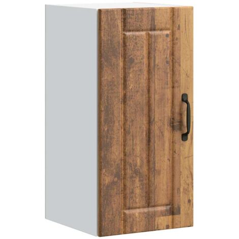 Armoire murale de cuisine Lucca vieux bois bois ingénierie vidaXL