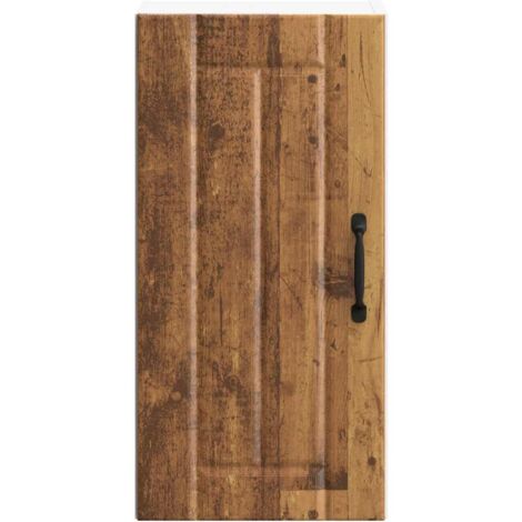 Armoire murale de cuisine Lucca vieux bois bois ingénierie vidaXL