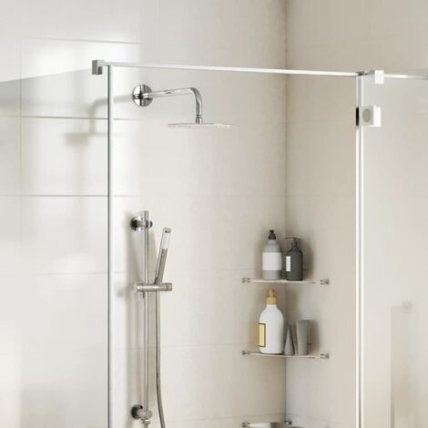 Pomme de douche pluie acier inoxydable 304 25 cm ronde vidaXL