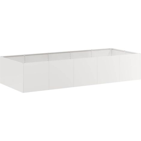 Jardinière 200x80x40 cm acier inoxydable vidaXL