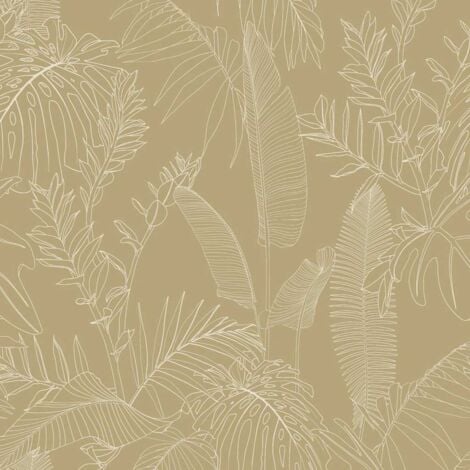 Papier peint galapalos beige DUTCH WALLCOVERINGS