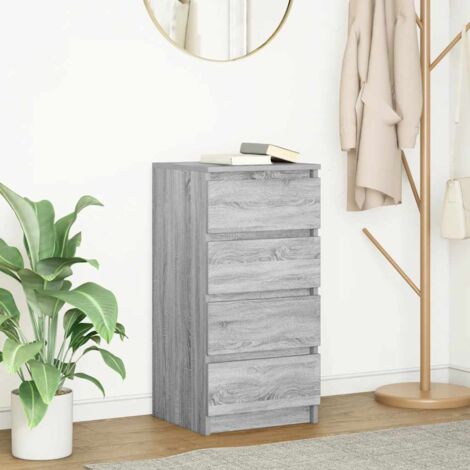Buffet sonoma gris 37,5x35x76 cm bois d'ingénierie vidaXL