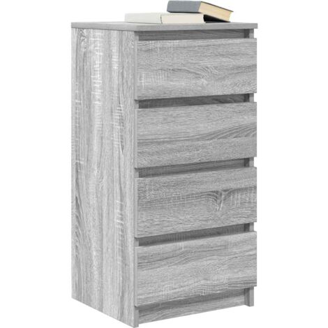 Buffet sonoma gris 37,5x35x76 cm bois d'ingénierie vidaXL