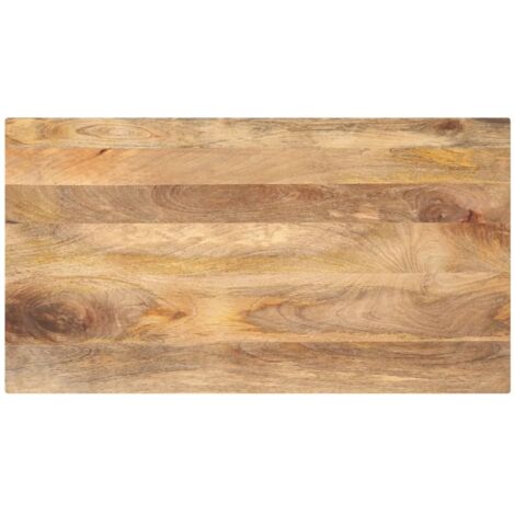 Dessus de table 120x60x2,5cm rectangulaire bois massif manguier vidaXL (1/5)