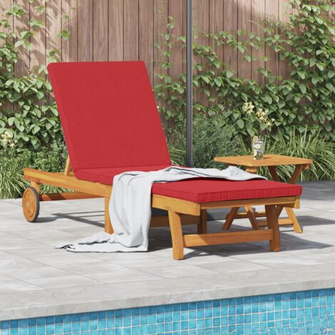 Transat 2 pcs Marron 40 x 40 x 40cm Bois d'acacia massif vidaXL