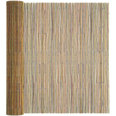 Clôture en bambou Naturel 500 x 180 cm Bambou vidaXL (1/5)