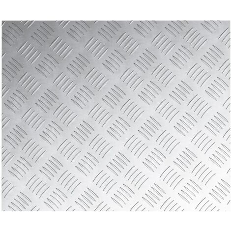 vidaXL Plaques en Aluminium à Motif - Pack de 4 - Antidérapantes - 60x50 cm (1/5)