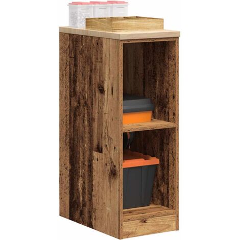 Armoire de rangement de garage vieux bois 30x51x85 cm bois pin vidaXL