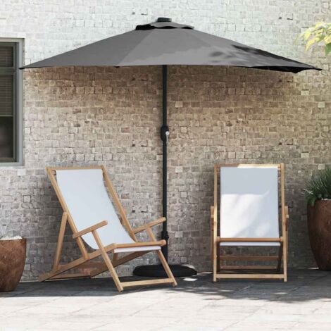 Parasol de jardin Anthracite 294 x 150 x 224 cm vidaXL