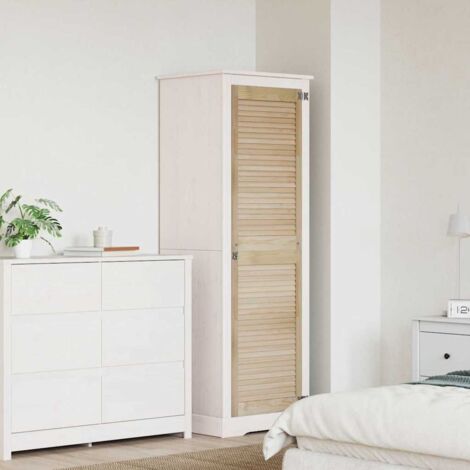 Porte de Cabinet Naturel 170 x 2,1 x 49,5 cm Bois de pin massif vidaXL (1/5)