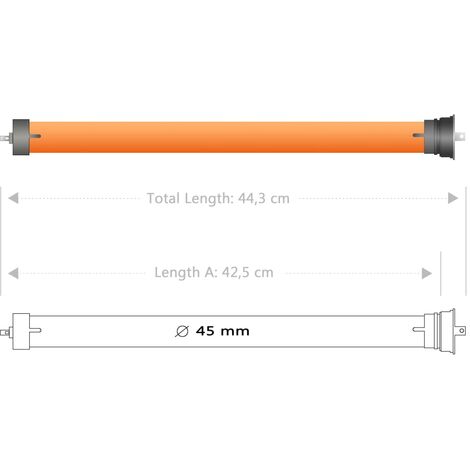 Moteur tubulaire 20 Nm vidaXL