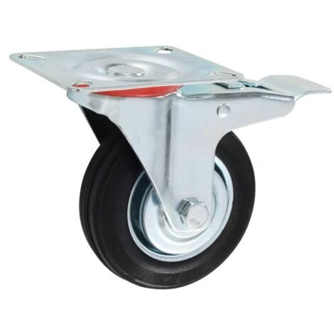 32 pcs Roulettes pivotantes 100 mm vidaXL