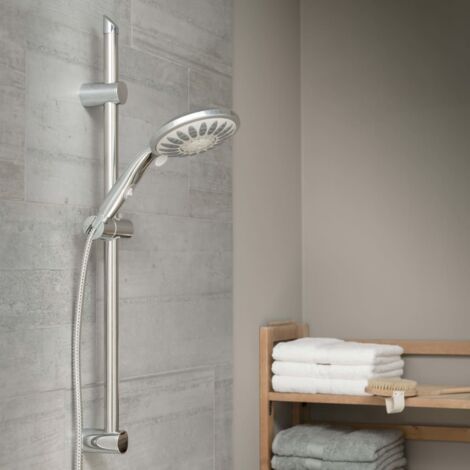 Ensemble de barre de douche FLORENZ chrome SCHÜTTE
