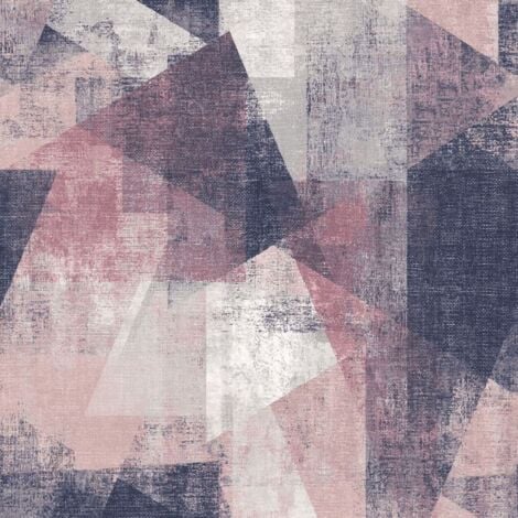 Papier peint Perspectives Rose et violet DUTCH WALLCOVERINGS