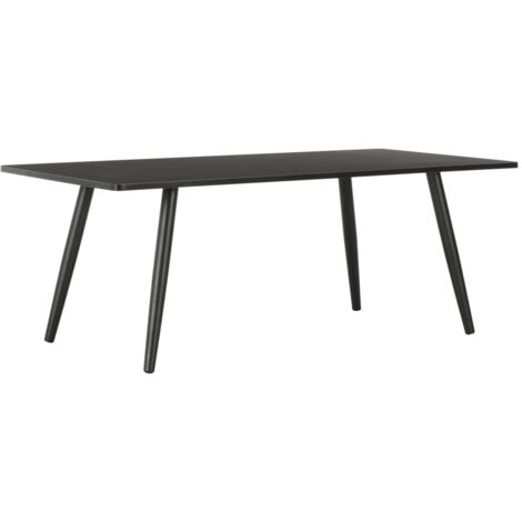 Table basse Noir 120x60x46 cm vidaXL (1/5)