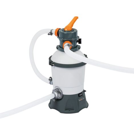 Bestway Flowclear Pompe de filtration à sable - Blanc