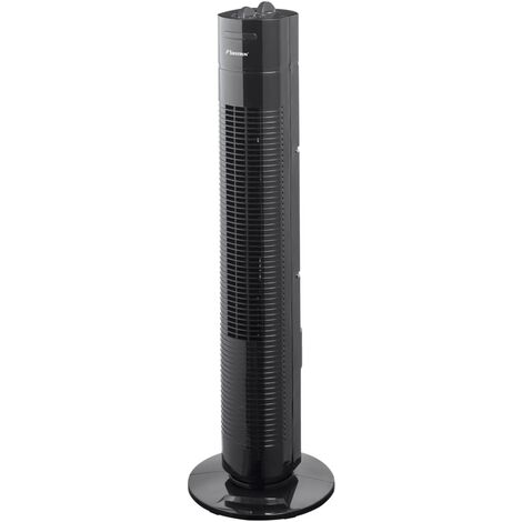 Bestron Ventilateur colonne noir avec minuterie 75 cm 50 W AFT760Z - Noir