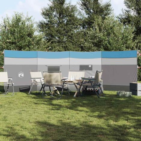 Brise-vent de camping bleu 510x153 cm imperméable vidaXL (1/5)