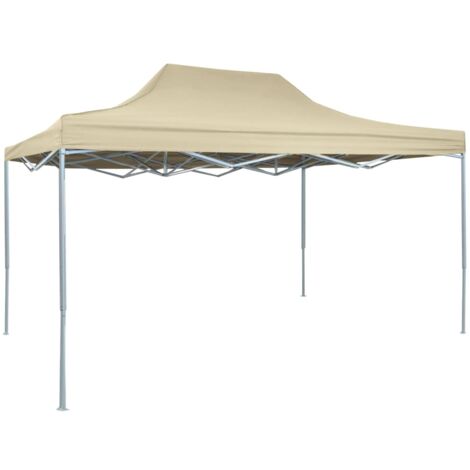 Vidaxl – Tente de réception pliante 3x4 m – Acier thermolaqué antirouille – Tissu oxford 600D imperméable – Résistante aux UV (1/5)