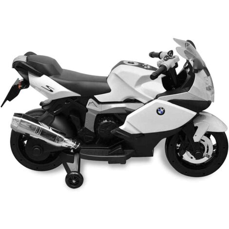 Moto Electrique Enfant Bmw 2 6 V Blanc