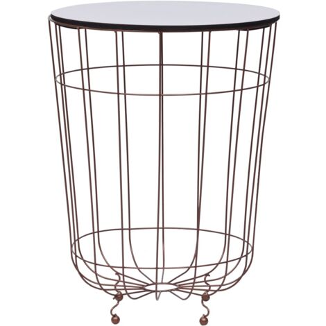 Table basse Doré Ø 40 cm vidaXL (1/5)