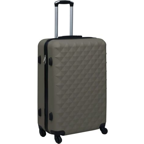 Gris coque rigide polypropylène valises bagages x lot de 3-30" 22" 26" 