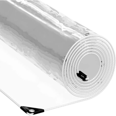 Couverture pour plantes Transparent 10 x 1,5 m PVC vidaXL (1/5)