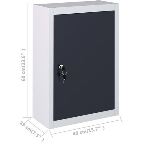 Établi avec 4 panneaux muraux et 2 armoires vidaXL
