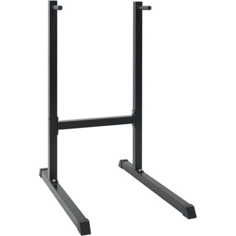 Station de dips Noir 103,5 x 66,5 x 121,5 cm vidaXL (1/5)
