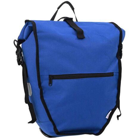 Sac à vélo Bleu 32,5 x 17 x 57 cm Polyester vidaXL (1/5)