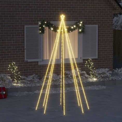 Lumières d'arbre de Noël Intérieur/Extérieur 400 LED 2,5 m