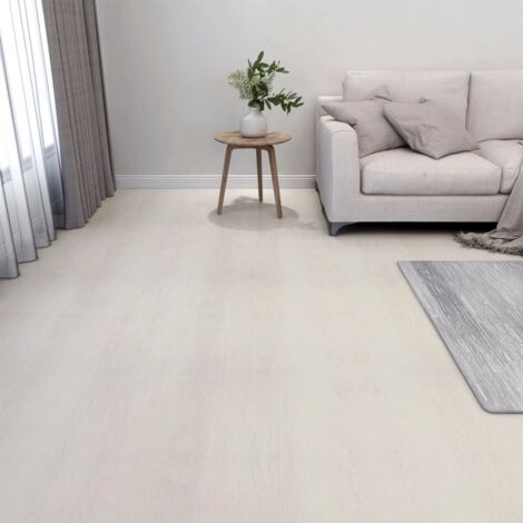 Dalles de plancher autoadhésives 55 pcs PVC 5,11 m² beige vidaXL