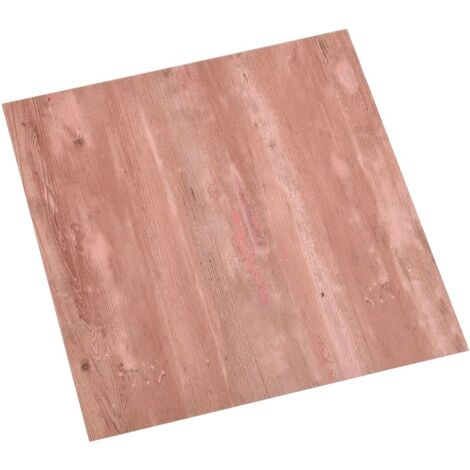 Dalles de plancher autoadhésives 55 pcs PVC 5,11 m² rouge vidaXL