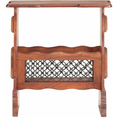 Porte Revue 50x30x53 Cm Bois D Acacia Massif