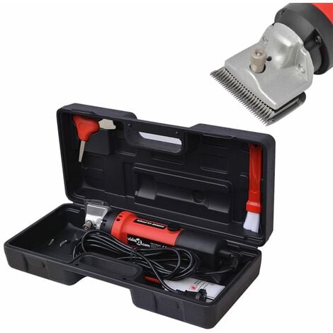 Vidaxl – Ensemble de tondeuse à cheval 6 pcs 550 W – Vitesse 2400 tr/min – Réduction bruit et vibrations – Étui de transport inclus