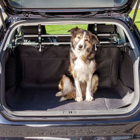 Couverture de coffre auto pour chiens 120x150 cm Noir TRIXIE